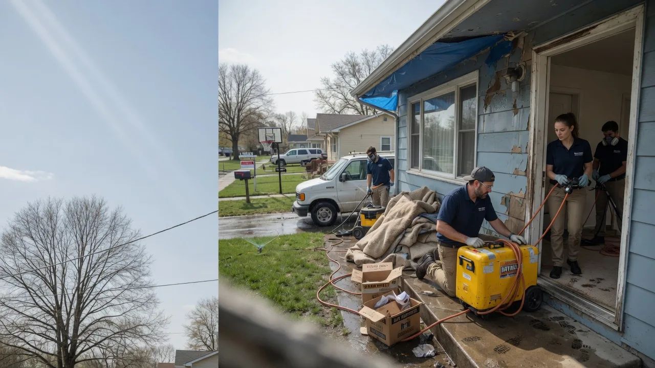 Basement Flood Cleanup in Lucerne, MO near me